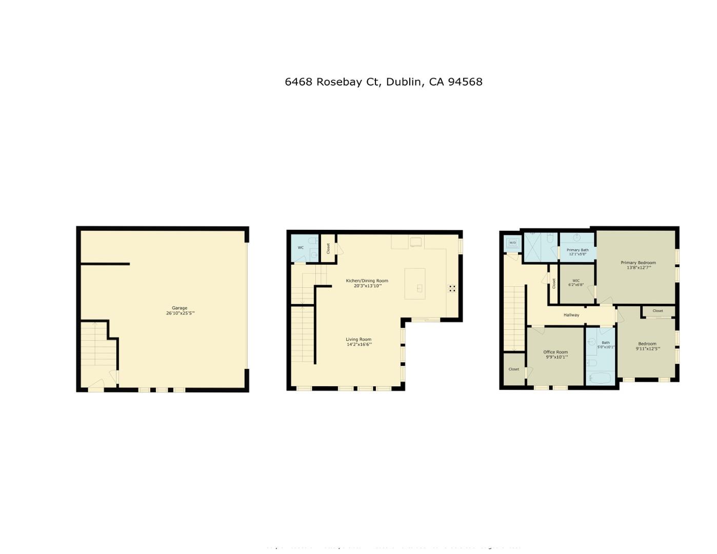 Detail Gallery Image 32 of 32 For 6468 Rosebay Ct, Dublin,  CA 94568 - 3 Beds | 2/1 Baths