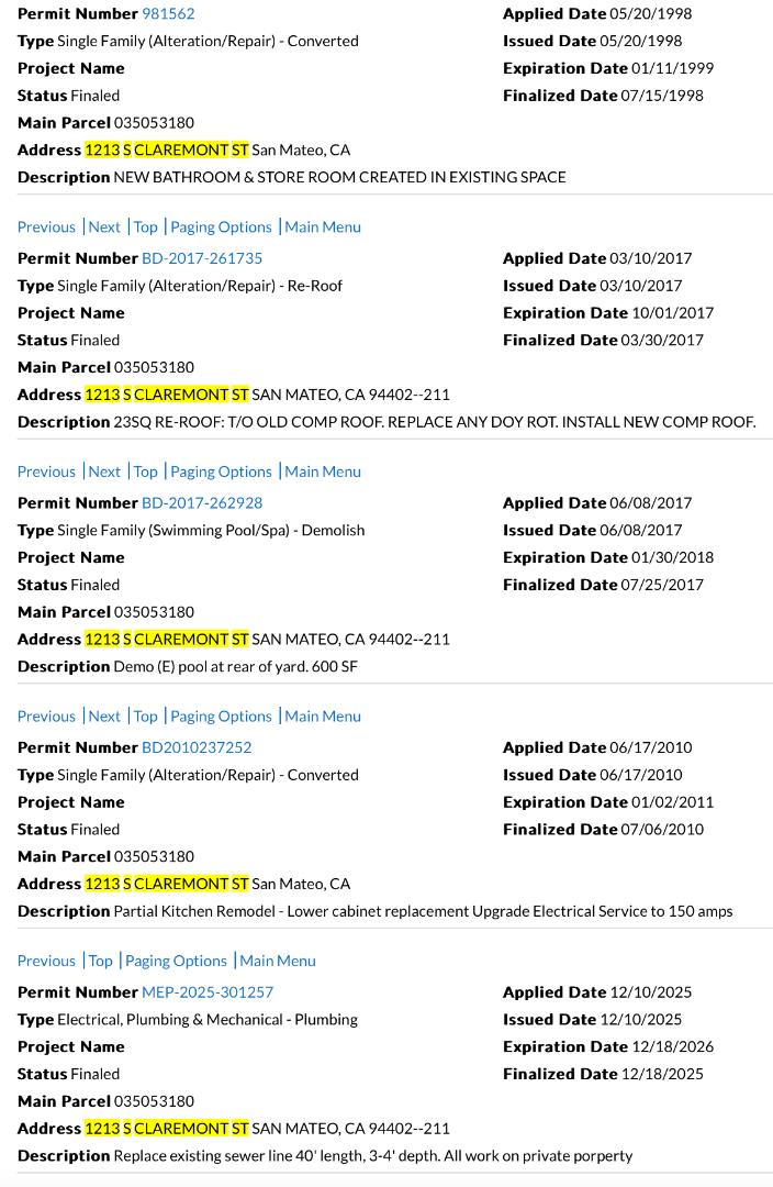 Detail Gallery Image 14 of 14 For 1213 S Claremont St, San Mateo,  CA 94402 - 4 Beds | 2 Baths