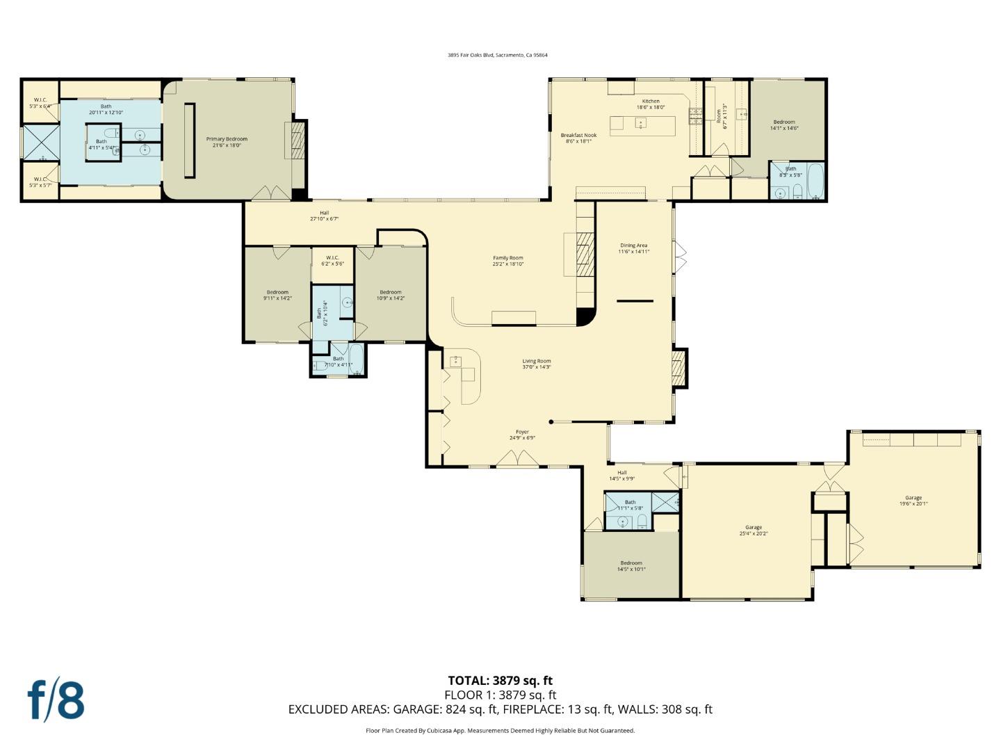 Detail Gallery Image 76 of 76 For 3895 Fair Oaks Blvd, Sacramento,  CA 95864 - 4 Beds | 4 Baths