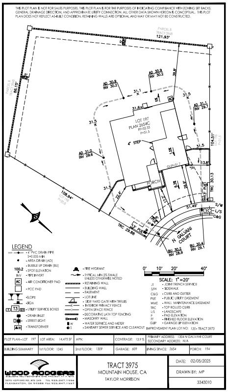 Detail Gallery Image 4 of 4 For 1304 N Galvani Ct, Mountain House,  CA 95391 - 4 Beds | 3 Baths