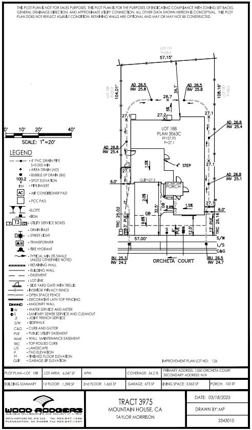 Detail Gallery Image 4 of 4 For 1350 N Orcheta Ct, Mountain House,  CA 95391 - 5 Beds | 3/1 Baths