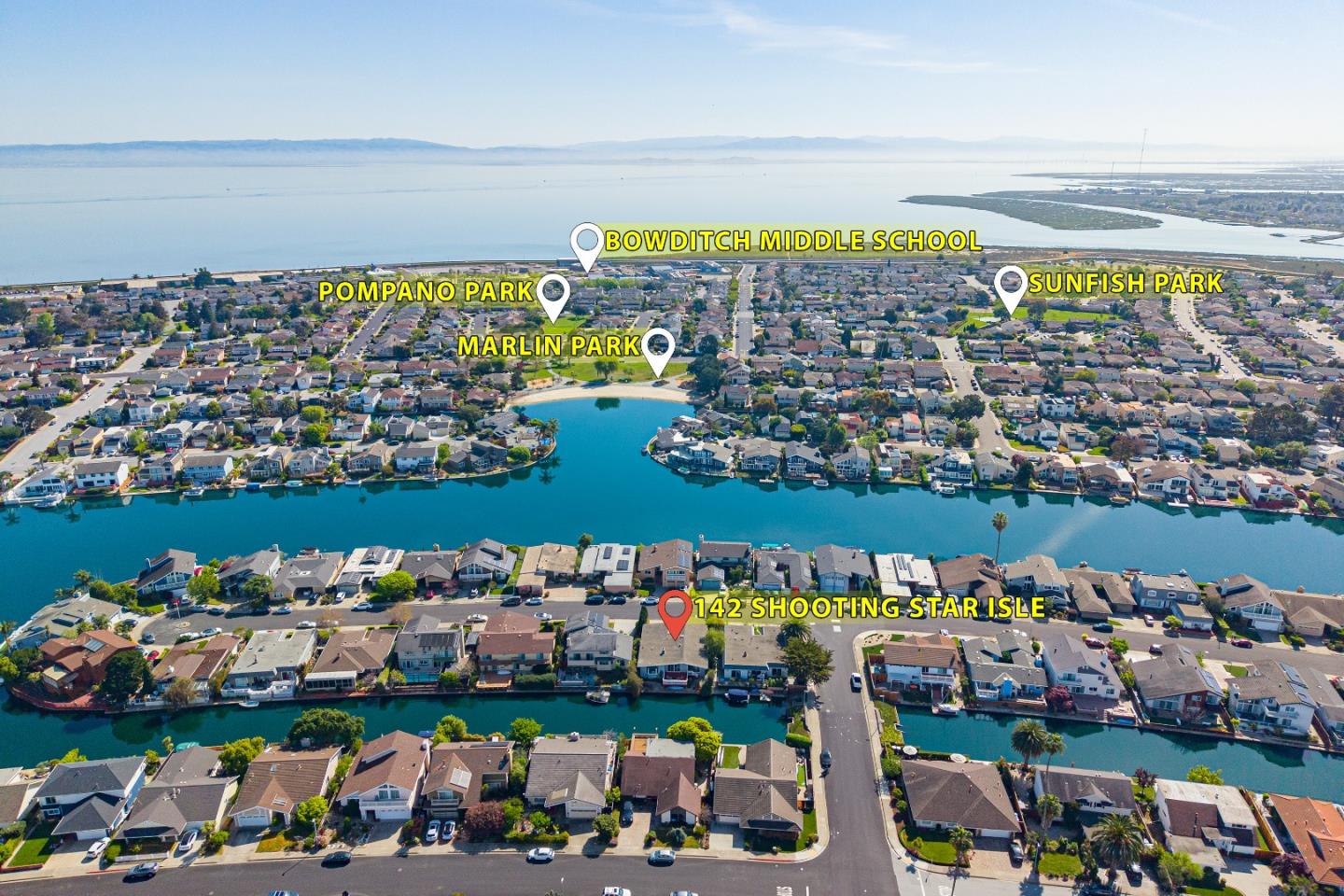 Detail Gallery Image 36 of 41 For 142 Shooting Star Isle, Foster City,  CA 94404 - 4 Beds | 2/1 Baths