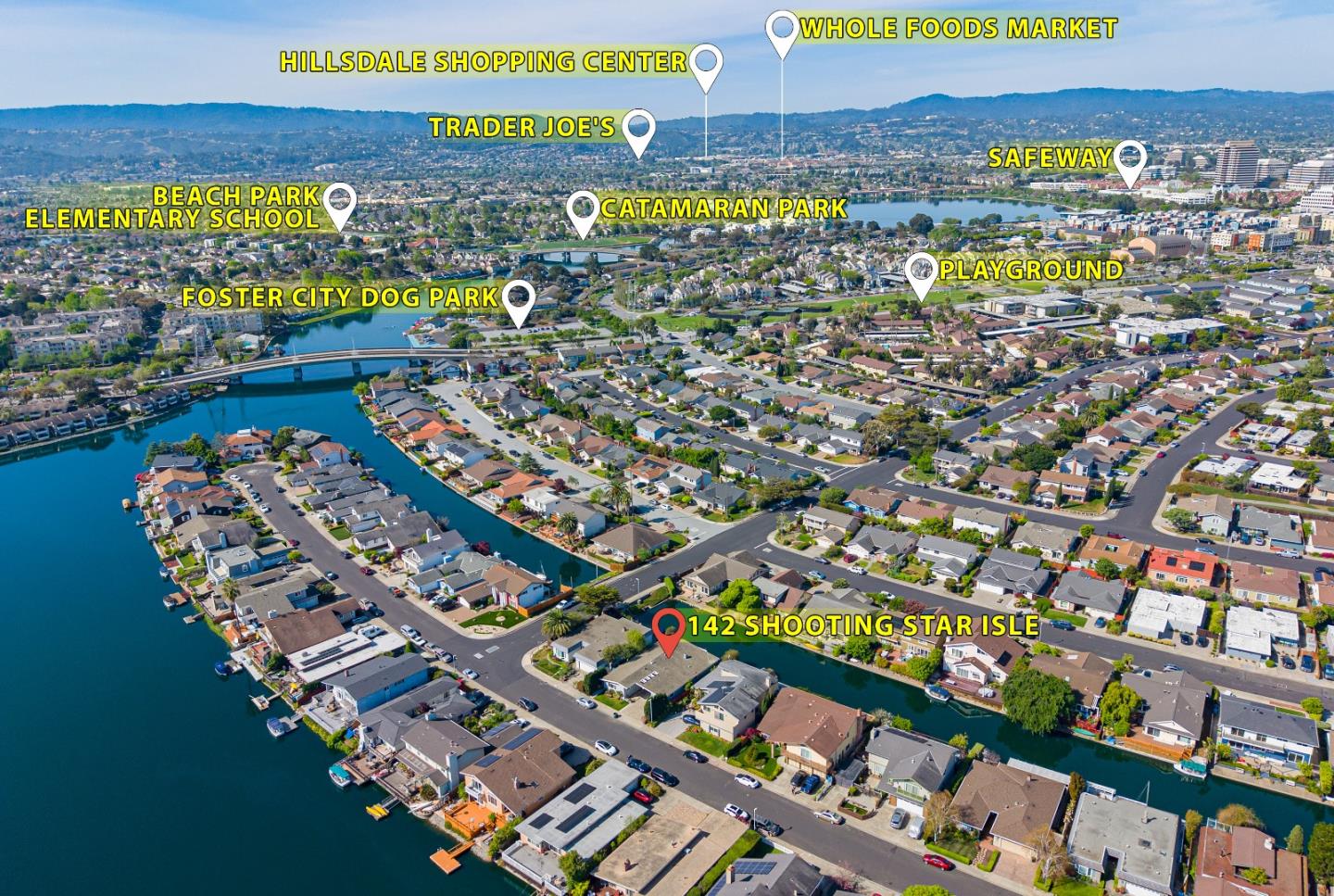 Detail Gallery Image 38 of 41 For 142 Shooting Star Isle, Foster City,  CA 94404 - 4 Beds | 2/1 Baths