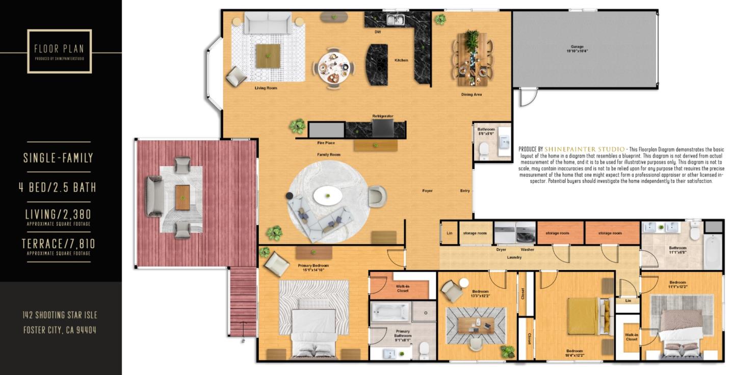 Detail Gallery Image 41 of 41 For 142 Shooting Star Isle, Foster City,  CA 94404 - 4 Beds | 2/1 Baths