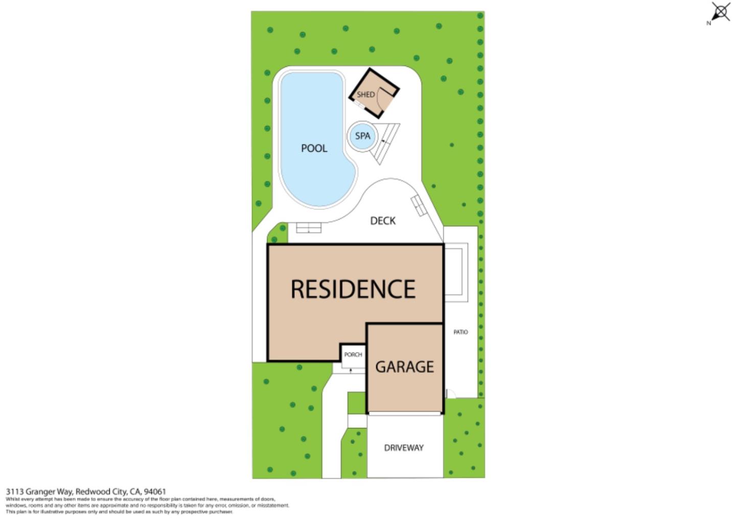 Detail Gallery Image 57 of 57 For 3113 Granger Way, Redwood City,  CA 94061 - 4 Beds | 3 Baths