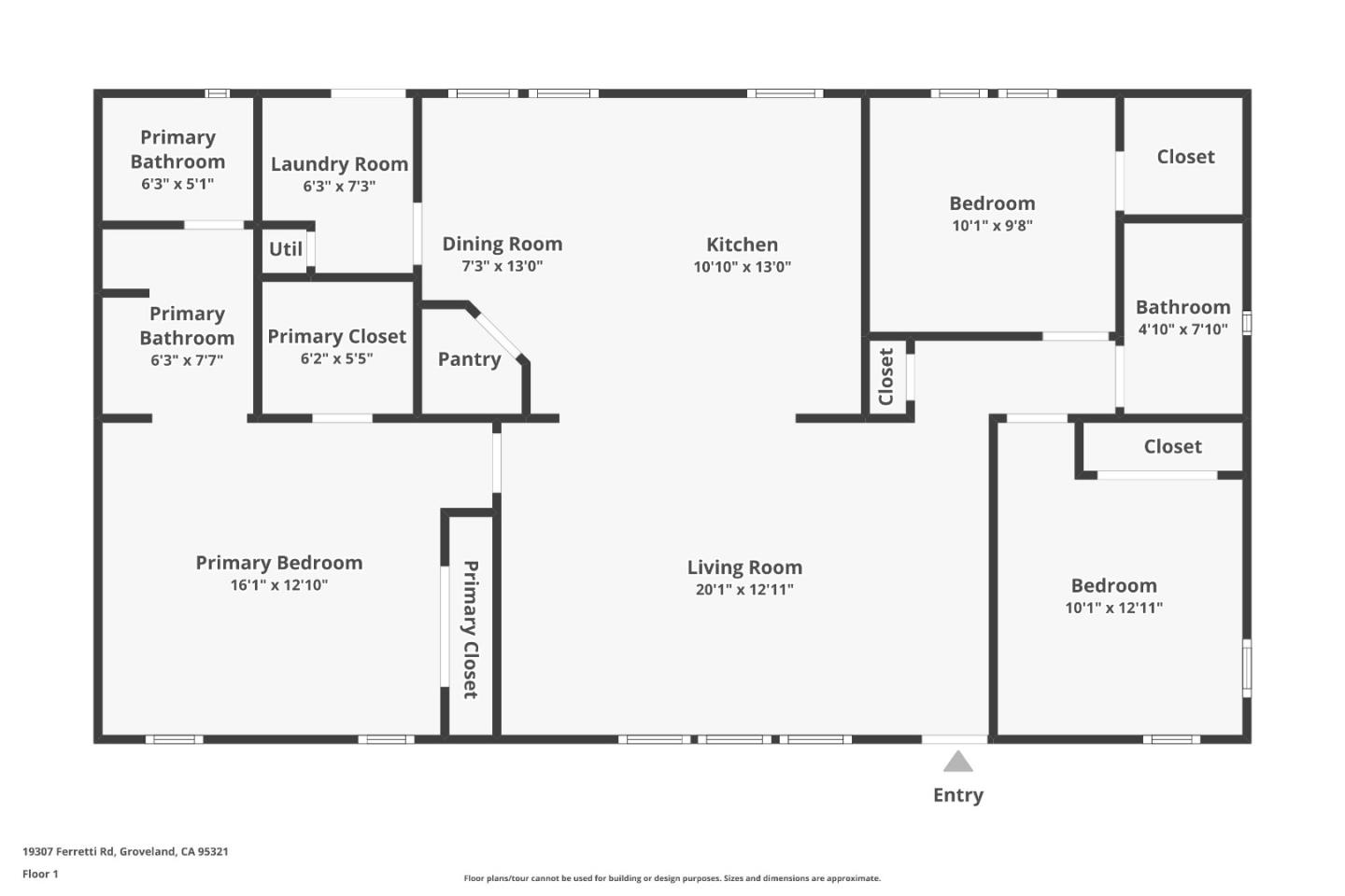 Detail Gallery Image 26 of 33 For 19307 Ferretti Rd, Groveland,  CA 95321 - 3 Beds | 2 Baths