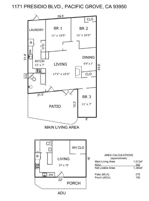 Detail Gallery Image 36 of 36 For 1171 Presidio Blvd, Pacific Grove,  CA 93950 - 3 Beds | 2 Baths