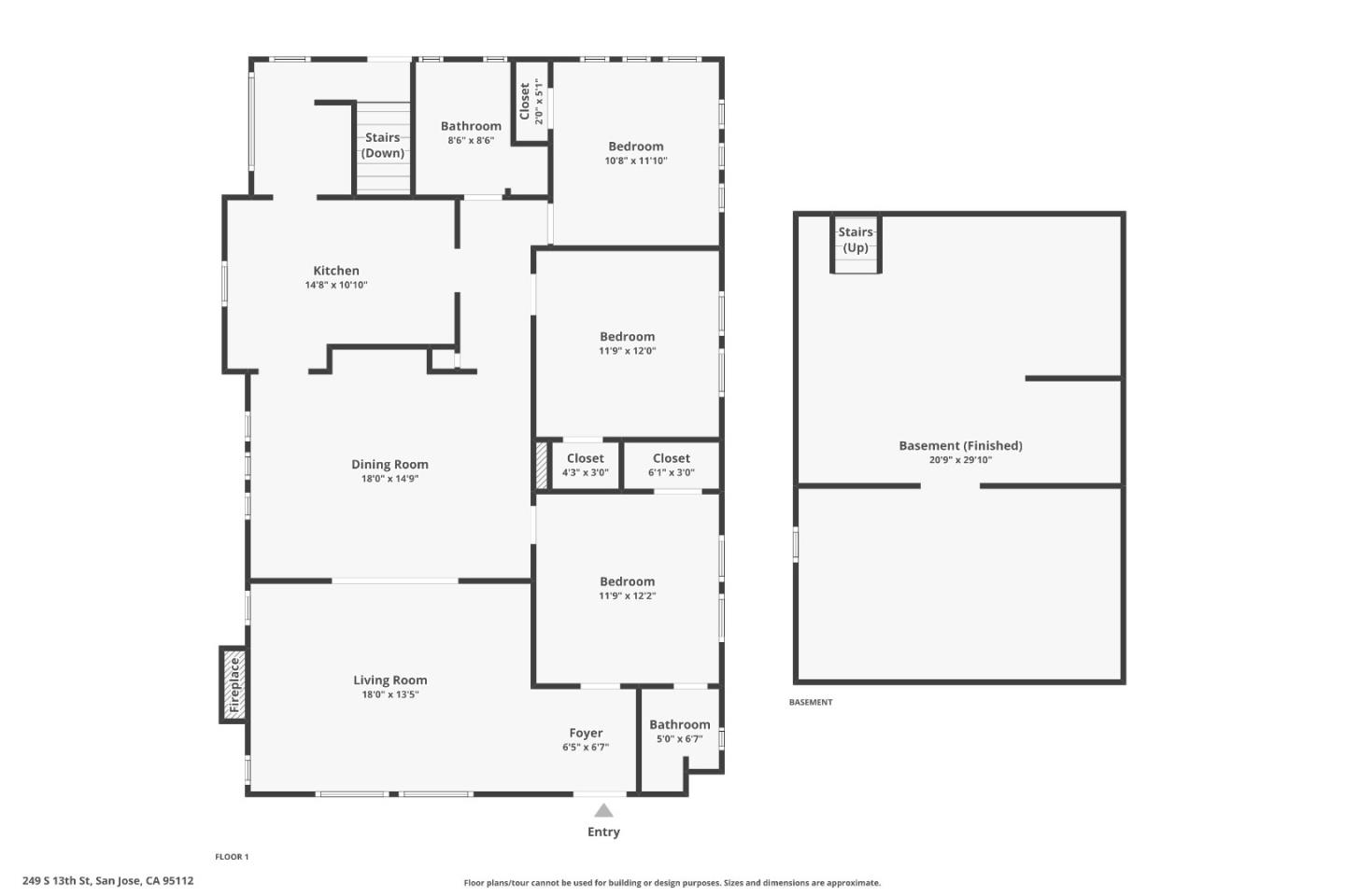 Detail Gallery Image 59 of 63 For 249 S 13th St, San Jose,  CA 95112 - 3 Beds | 2 Baths