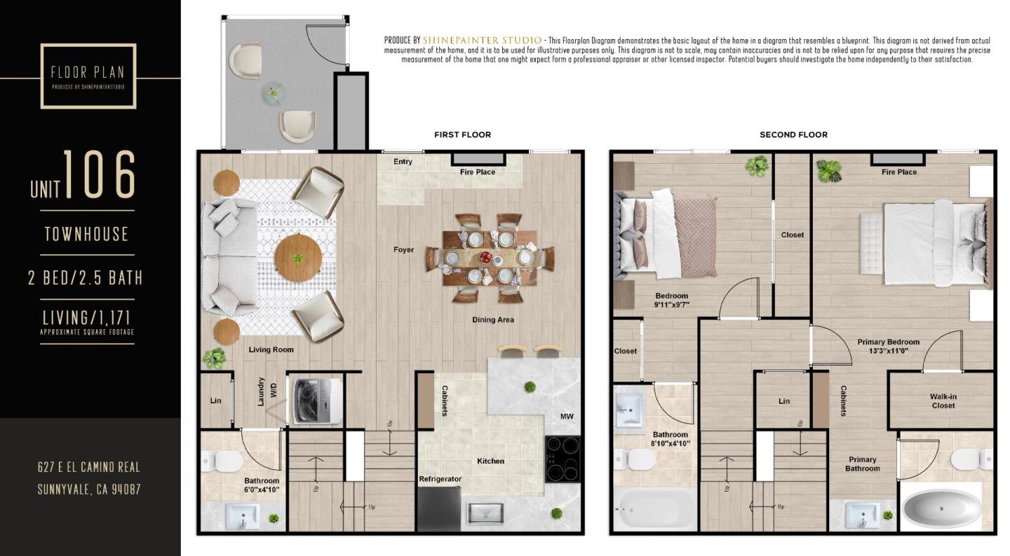 Detail Gallery Image 36 of 36 For 627 E El Camino Real #106,  Sunnyvale,  CA 94087 - 2 Beds | 2/1 Baths