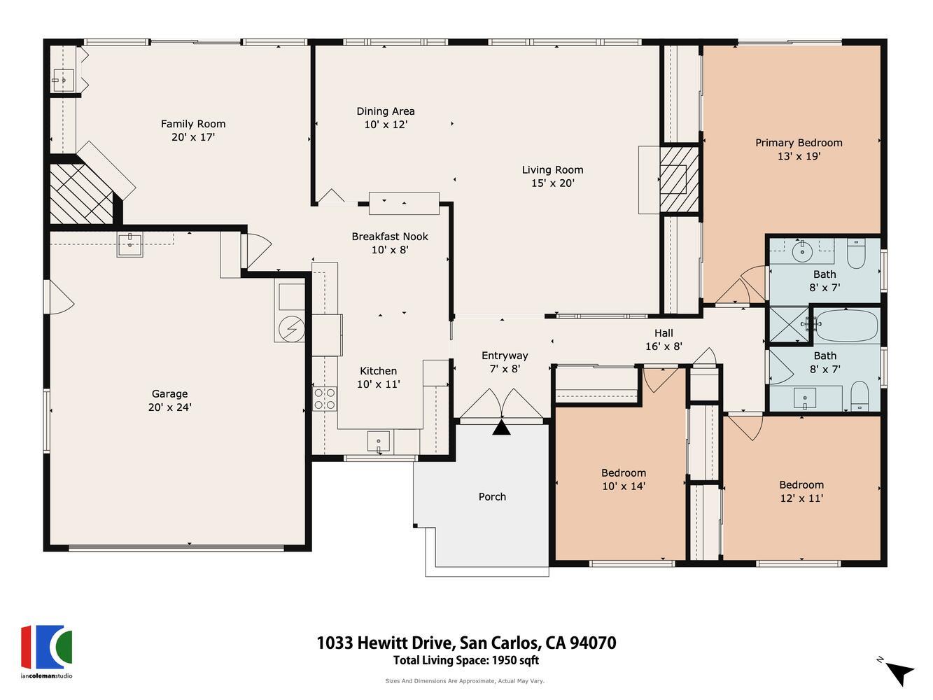 Detail Gallery Image 36 of 36 For 1033 Hewitt Dr, San Carlos,  CA 94070 - 3 Beds | 2 Baths