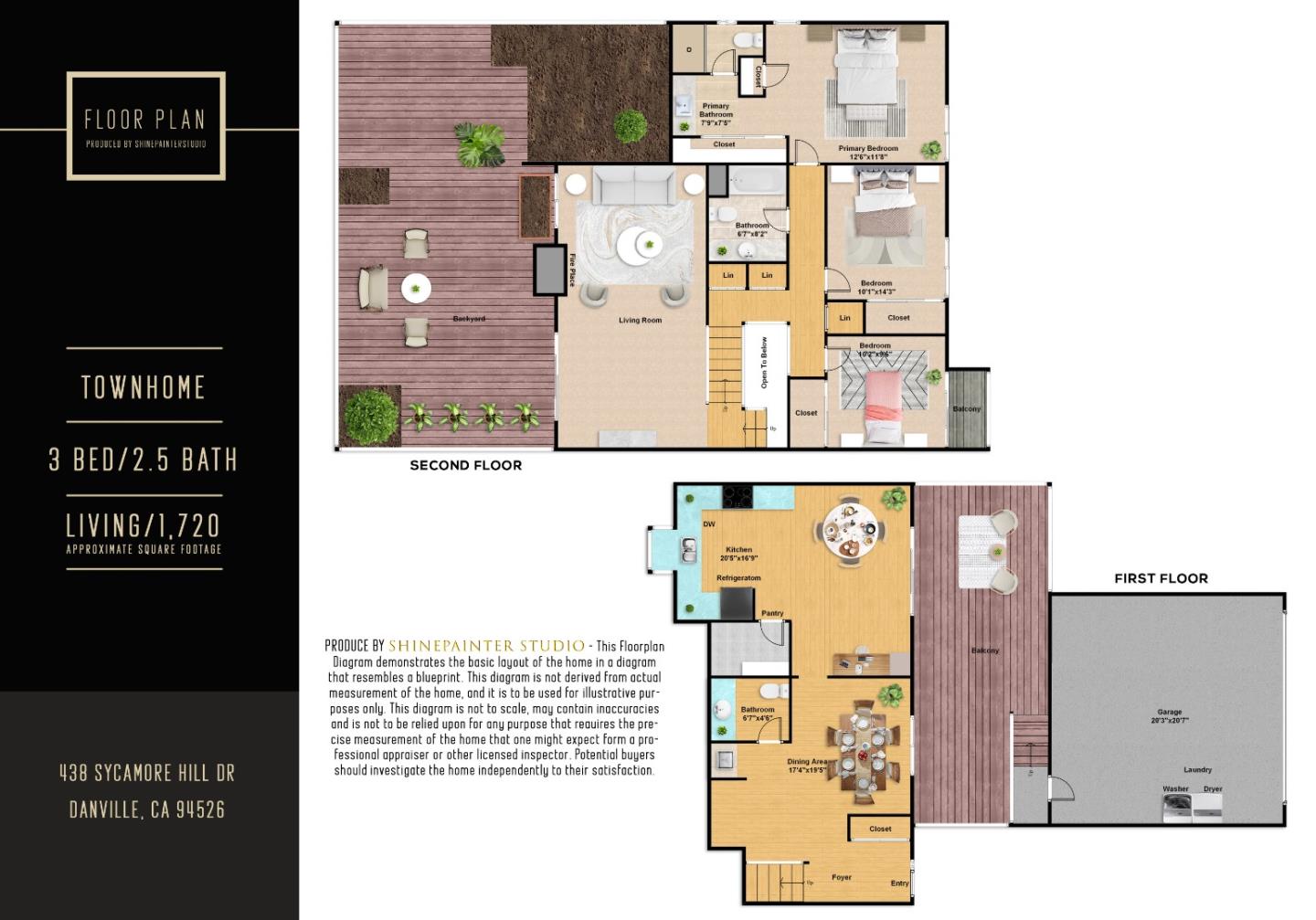 Detail Gallery Image 39 of 39 For 438 Sycamore Hill Dr, Danville,  CA 94526 - 3 Beds | 2/1 Baths