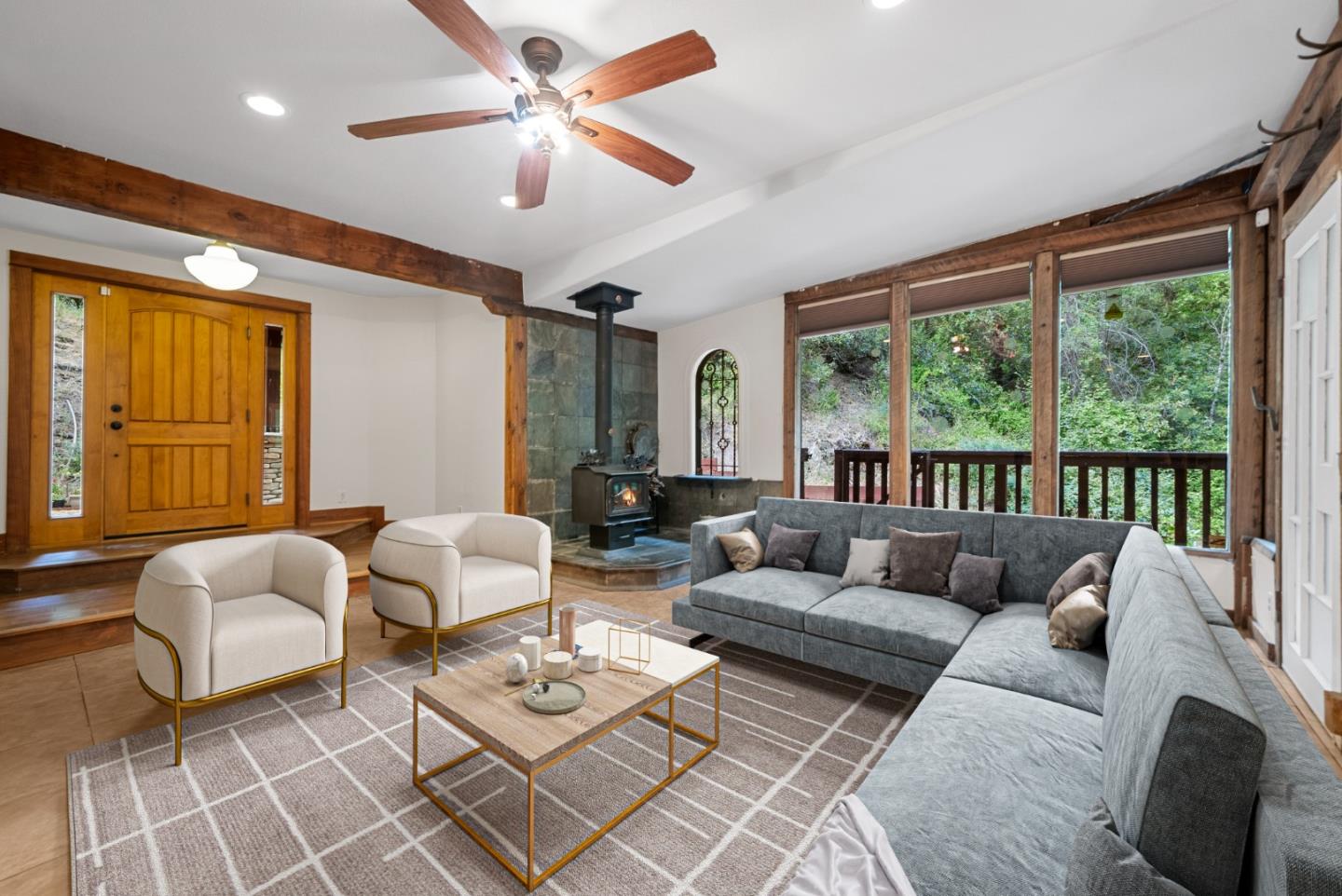 Detail Gallery Image 16 of 41 For 975 Logan Creek Rd, Boulder Creek,  CA 95006 - 3 Beds | 3 Baths