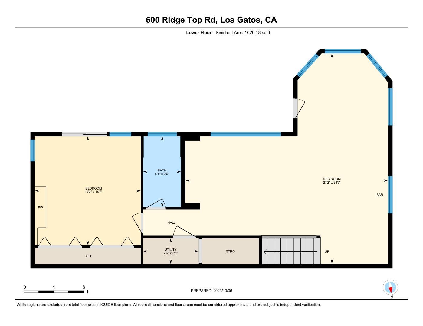 Detail Gallery Image 71 of 72 For 600 Ridge Top Rd, Los Gatos,  CA 95033 - 3 Beds | 3/1 Baths