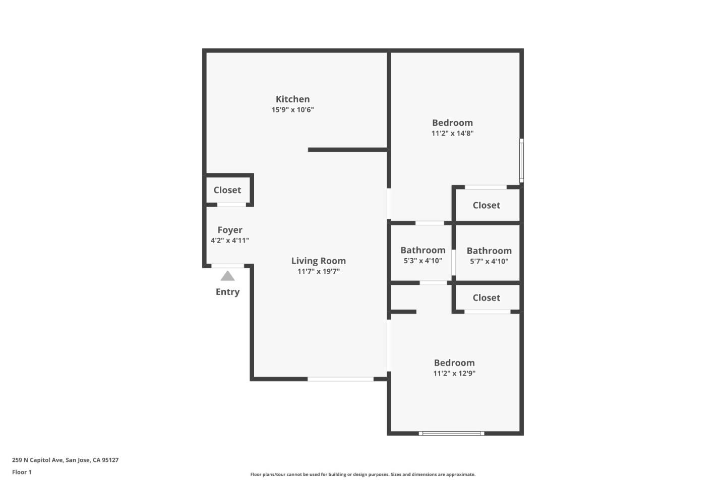 Detail Gallery Image 19 of 19 For 259 N Capitol Ave #176,  San Jose,  CA 95127 - 2 Beds | 1 Baths