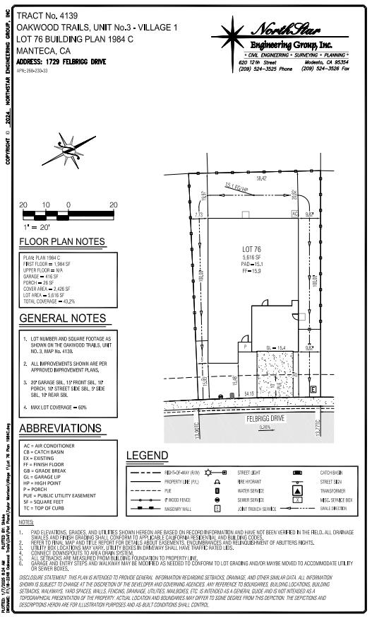 Detail Gallery Image 18 of 19 For 1729 Felbrigg Dr, Manteca,  CA 95337 - 4 Beds | 2 Baths