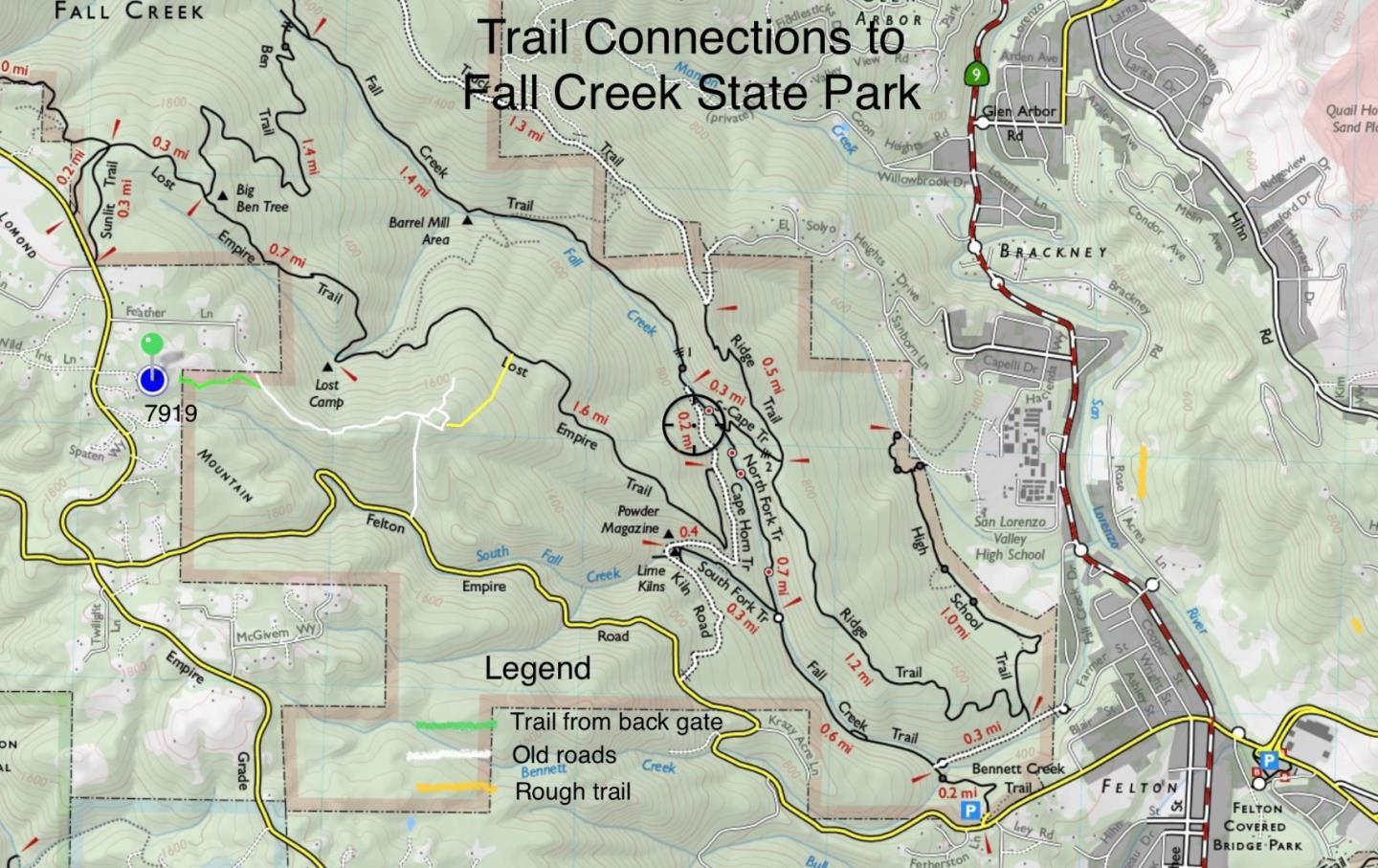 Detail Gallery Image 125 of 135 For 7919 Empire Grade, Santa Cruz,  CA 95060 - 7 Beds | 6/2 Baths