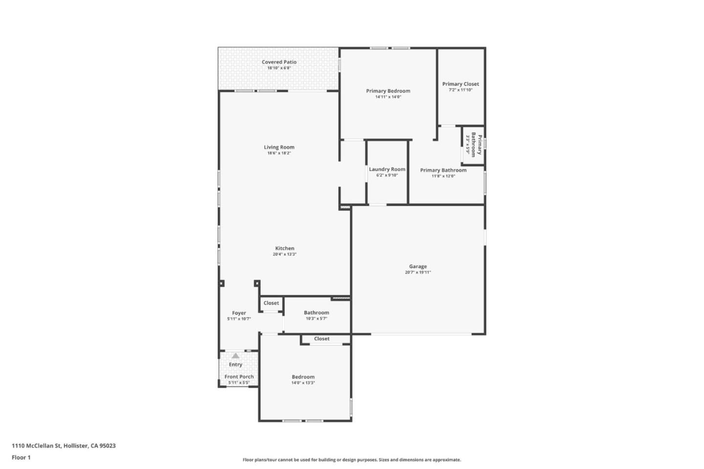 Detail Gallery Image 63 of 63 For 1110 Mcclellan, Hollister,  CA 95023 - 2 Beds | 2 Baths