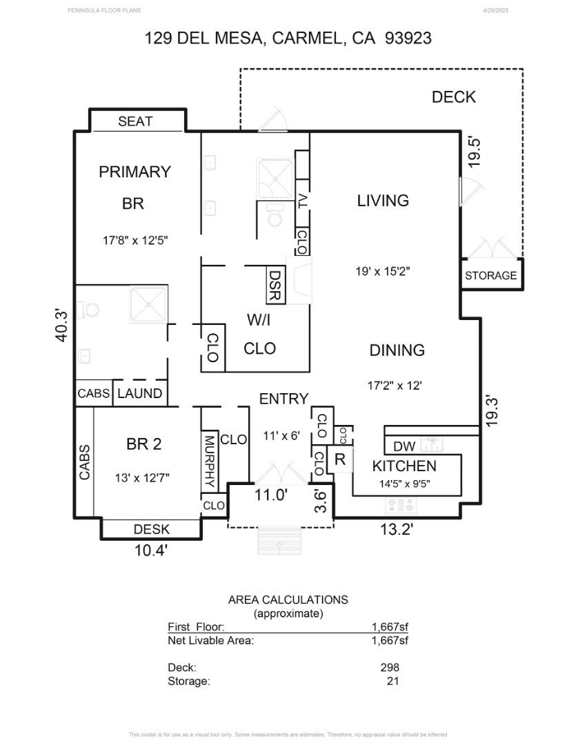 Detail Gallery Image 28 of 28 For 129 Del Mesa Carmel, Carmel,  CA 93923 - 2 Beds | 2 Baths