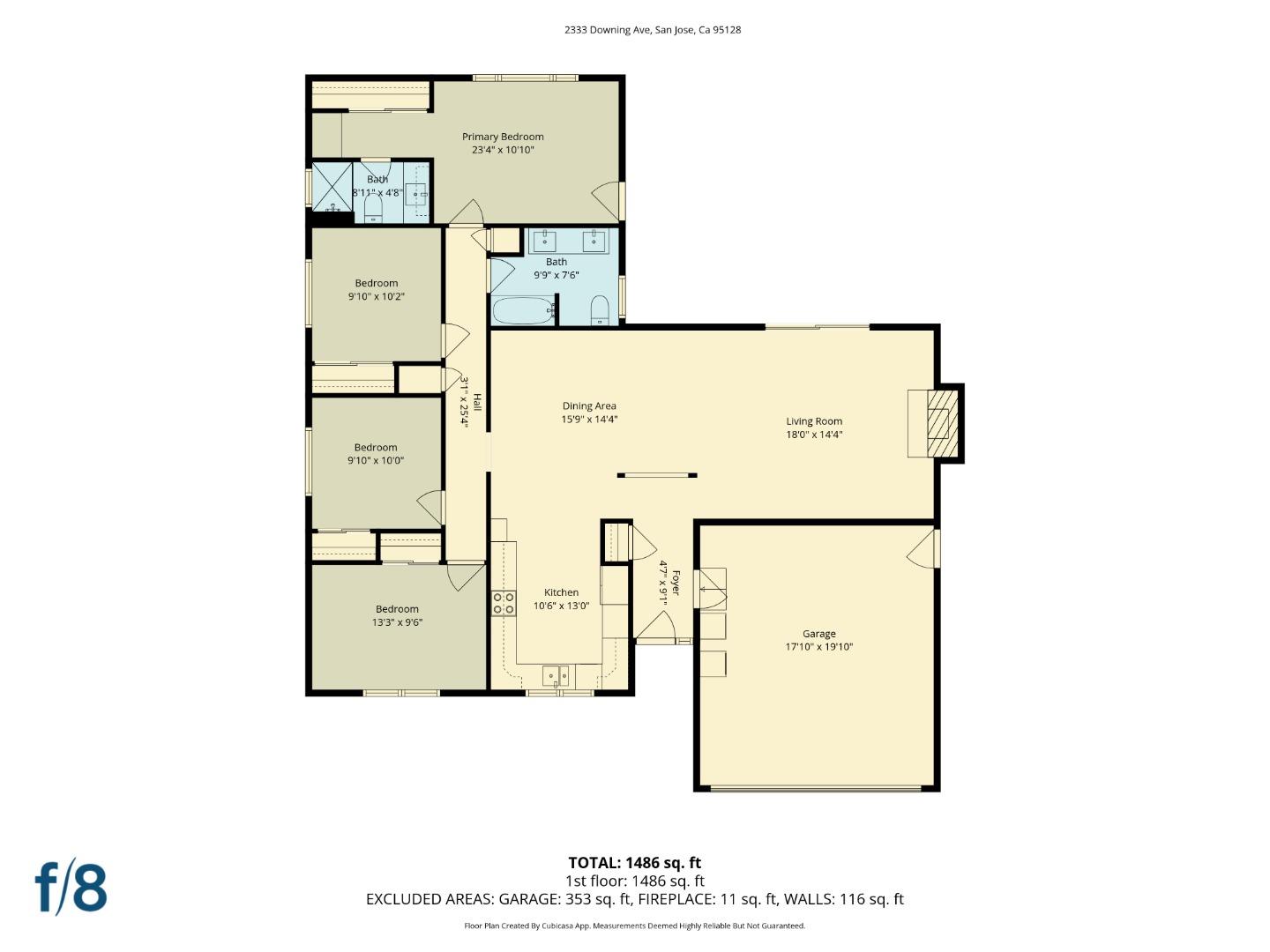Detail Gallery Image 43 of 43 For 2333 Downing Ave, San Jose,  CA 95128 - 4 Beds | 2 Baths