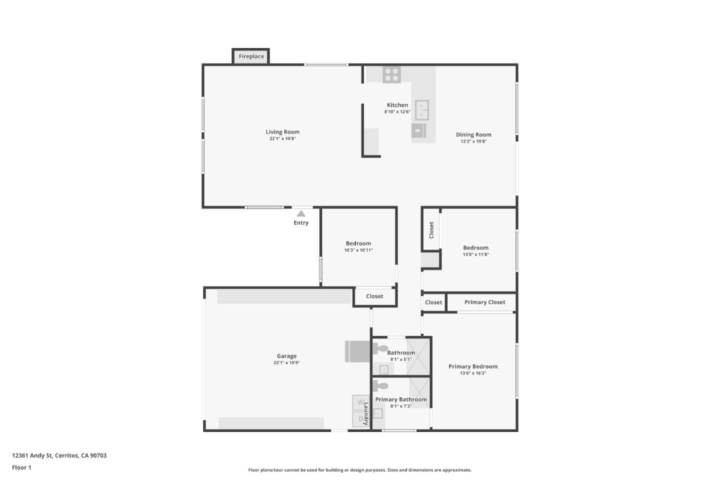Detail Gallery Image 21 of 21 For 12361 Andy St, Cerritos,  CA 90703 - 3 Beds | 2 Baths