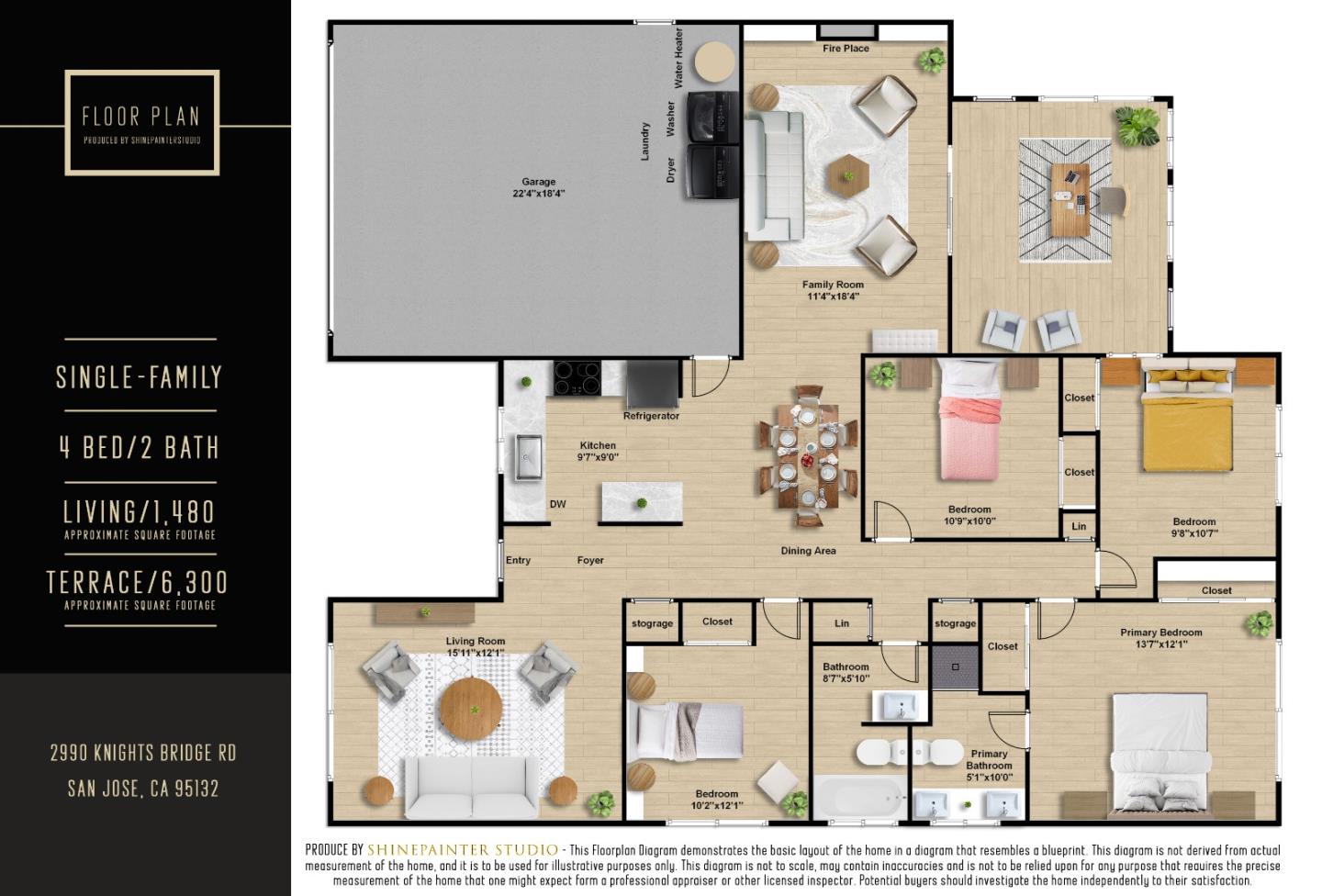 Detail Gallery Image 46 of 46 For 2990 Knights Bridge Rd, San Jose,  CA 95132 - 4 Beds | 2 Baths