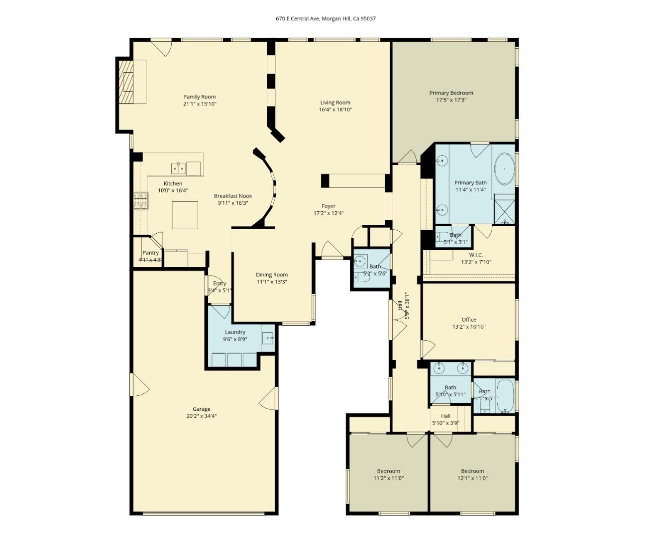 Detail Gallery Image 36 of 39 For 670 E Central Ave, Morgan Hill,  CA 95037 - 4 Beds | 2/1 Baths