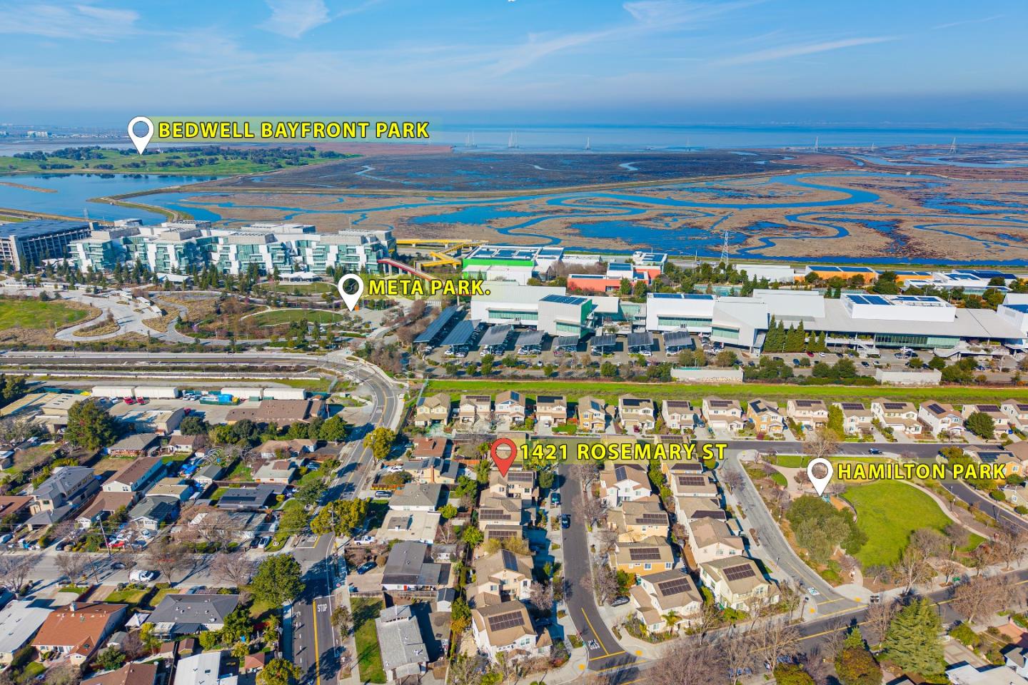 Detail Gallery Image 56 of 57 For 1421 Rosemary St, Menlo Park,  CA 94025 - 4 Beds | 3 Baths