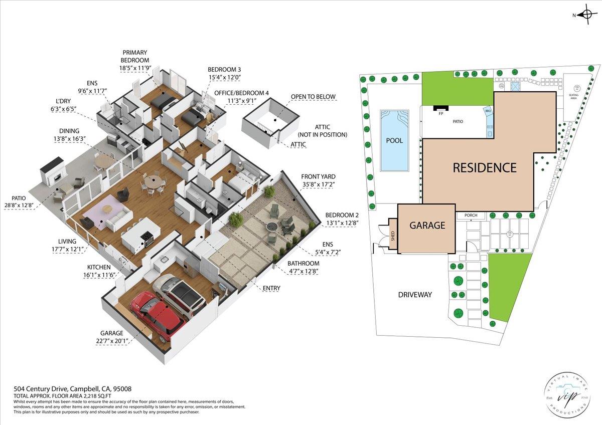 Detail Gallery Image 107 of 107 For 504 Century Dr, Campbell,  CA 95008 - 4 Beds | 3 Baths