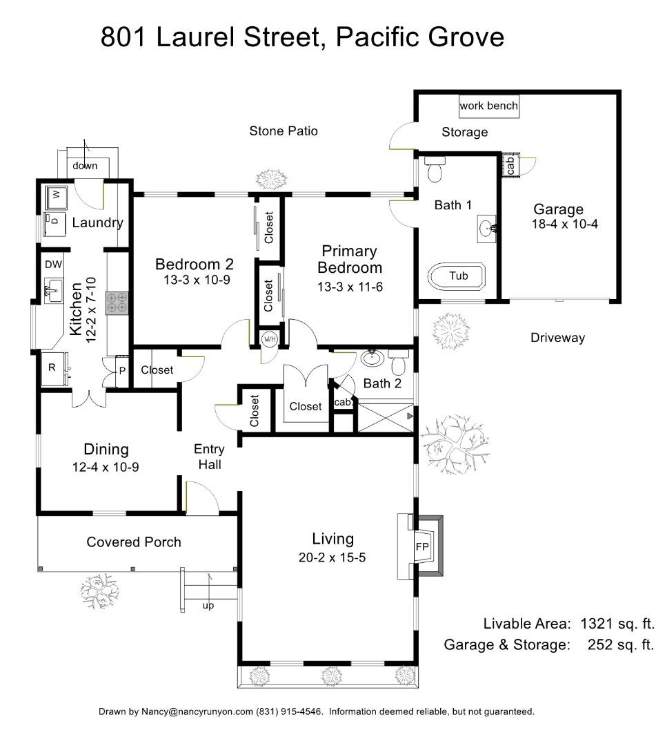 Detail Gallery Image 40 of 40 For 801 Laurel Ave, Pacific Grove,  CA 93950 - 2 Beds | 2 Baths