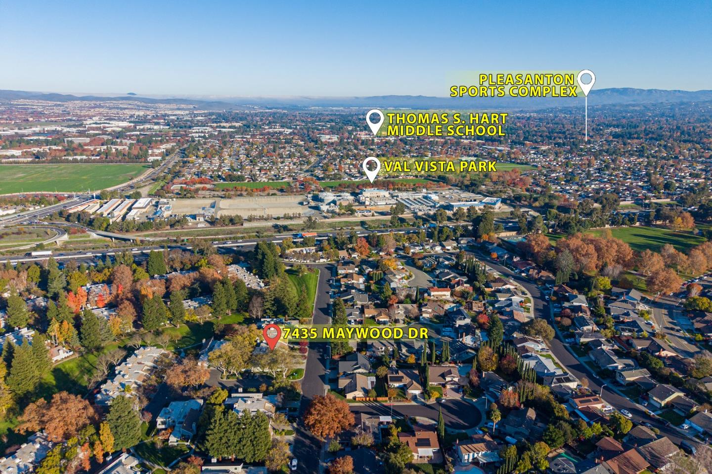 Detail Gallery Image 35 of 35 For 7435 Maywood Dr, Pleasanton,  CA 94588 - 3 Beds | 2/1 Baths