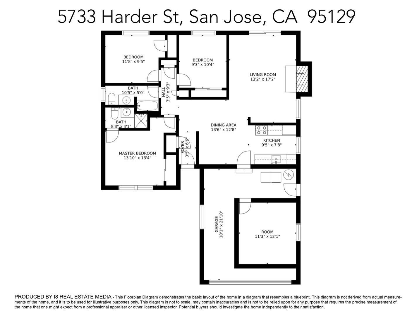 Detail Gallery Image 18 of 18 For 5733 Harder St, San Jose,  CA 95129 - 3 Beds | 2 Baths