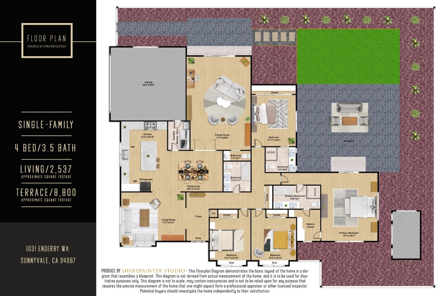 Detail Gallery Image 40 of 40 For 1031 Enderby Way, Sunnyvale,  CA 94087 - 4 Beds | 3/1 Baths