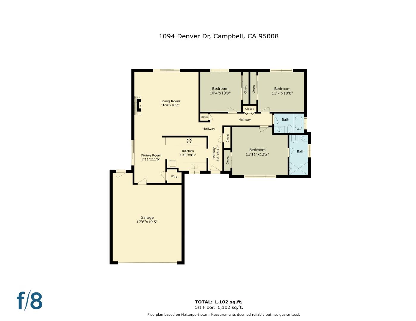 Detail Gallery Image 22 of 22 For 1094 Denver Dr, Campbell,  CA 95008 - 3 Beds | 2 Baths