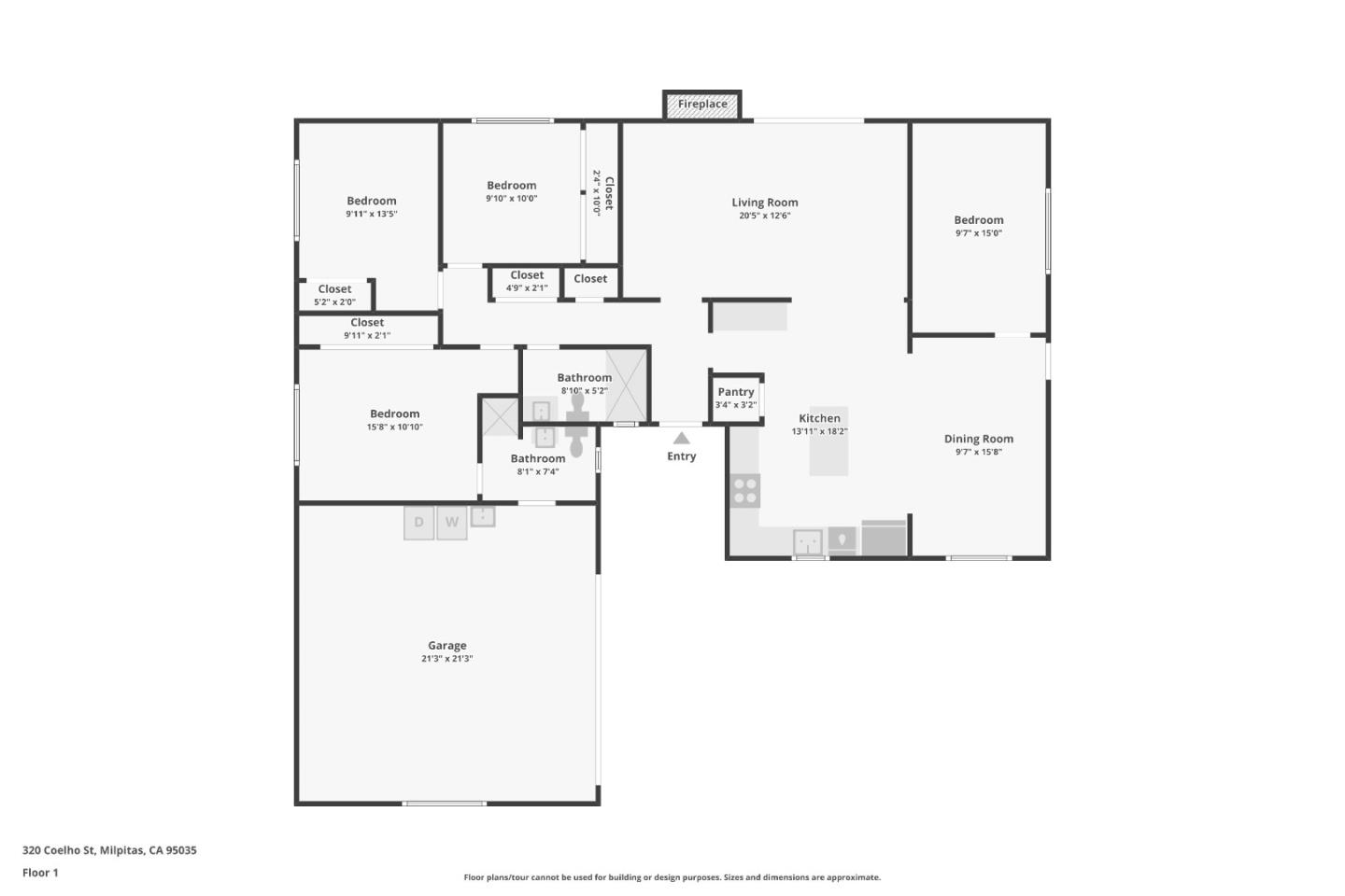 Detail Gallery Image 34 of 34 For 320 Coelho St, Milpitas,  CA 95035 - 3 Beds | 2 Baths