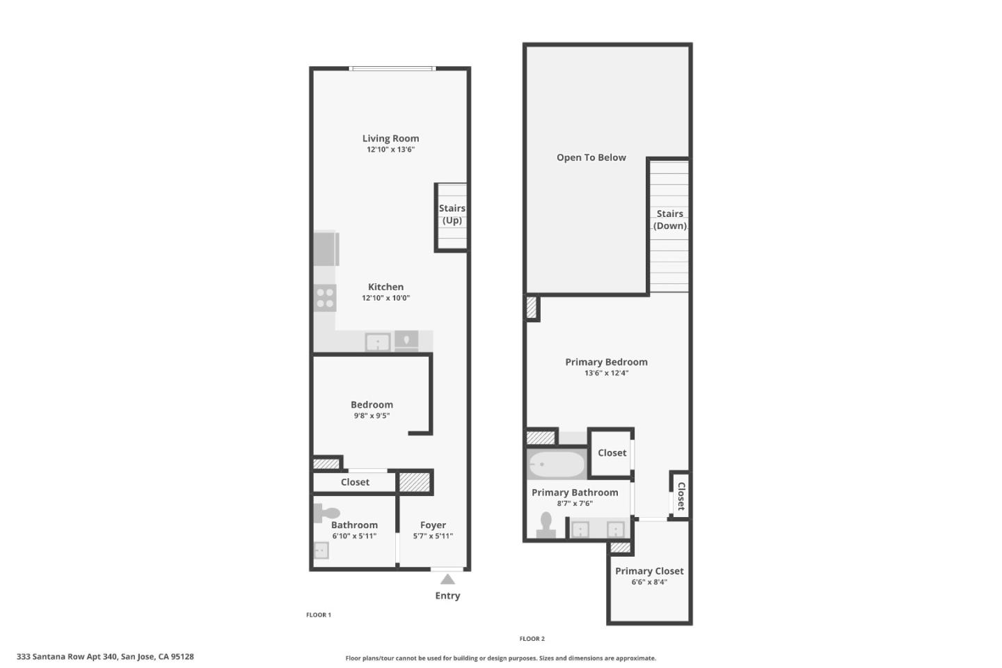 Detail Gallery Image 44 of 44 For 333 Santana Row #340,  San Jose,  CA 95128 - 2 Beds | 1/1 Baths