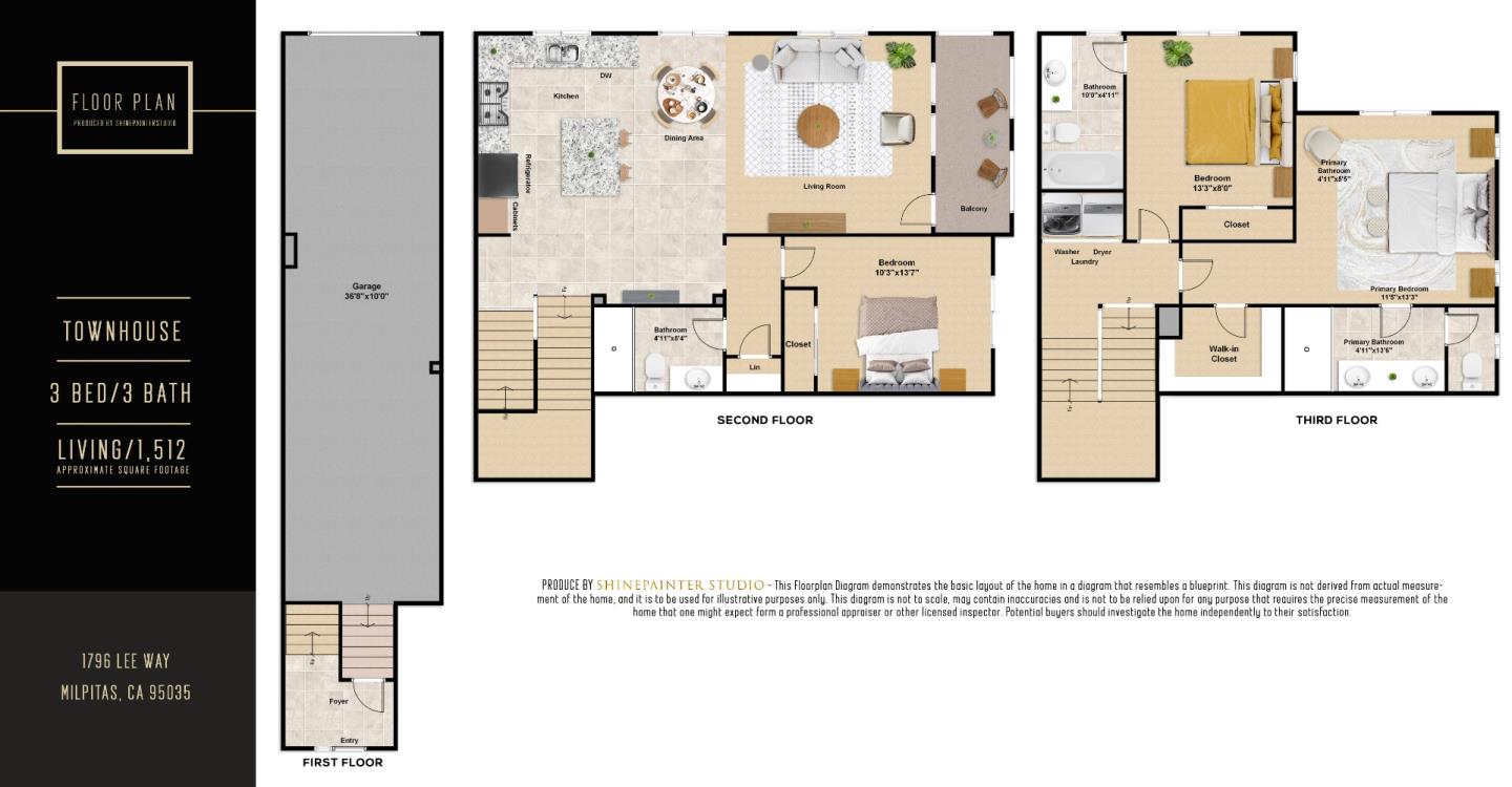 Detail Gallery Image 35 of 35 For 1796 Lee Way, Milpitas,  CA 95035 - 3 Beds | 3 Baths