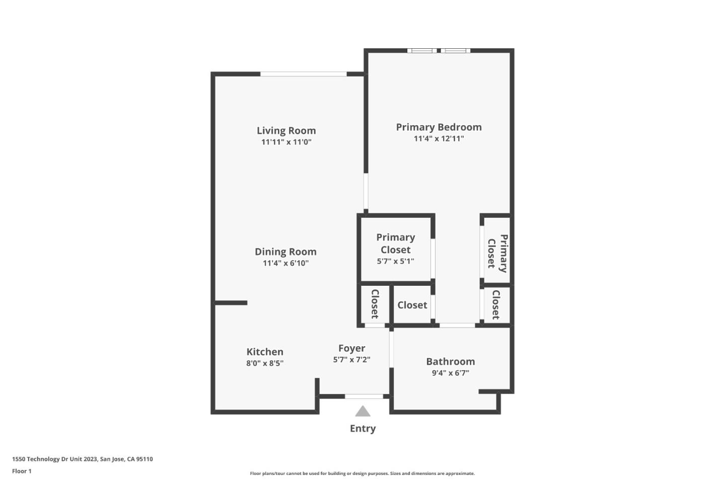 Detail Gallery Image 32 of 32 For 1550 Technology Dr #3096,  San Jose,  CA 95110 - 1 Beds | 1 Baths
