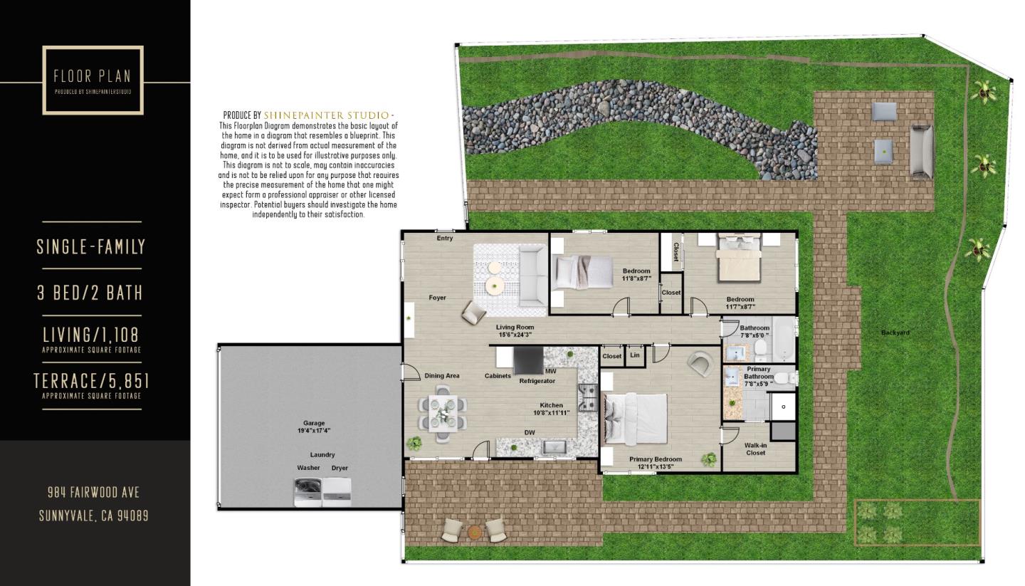 Detail Gallery Image 41 of 41 For 984 Fairwood Ave, Sunnyvale,  CA 94089 - 3 Beds | 2 Baths