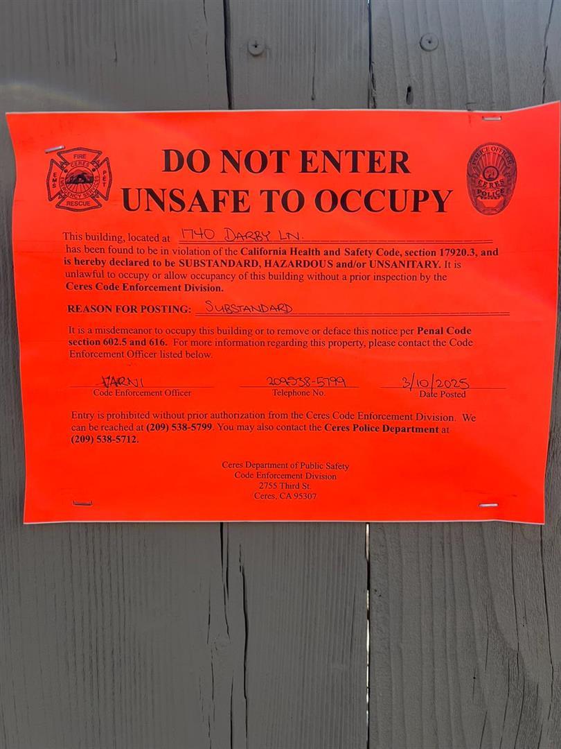 Detail Gallery Image 2 of 10 For 1740 Darby Ln, Ceres,  CA 95307 - 3 Beds | 2 Baths