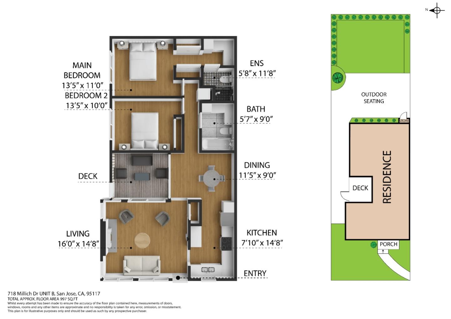 Detail Gallery Image 35 of 36 For 718 Millich Dr #B,  Campbell,  CA 95008 - 2 Beds | 2 Baths
