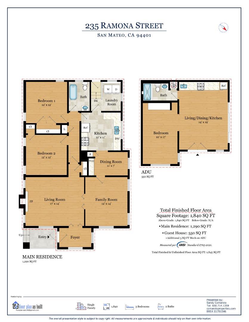 Detail Gallery Image 59 of 59 For 235 Ramona St, San Mateo,  CA 94401 - 2 Beds | 1 Baths