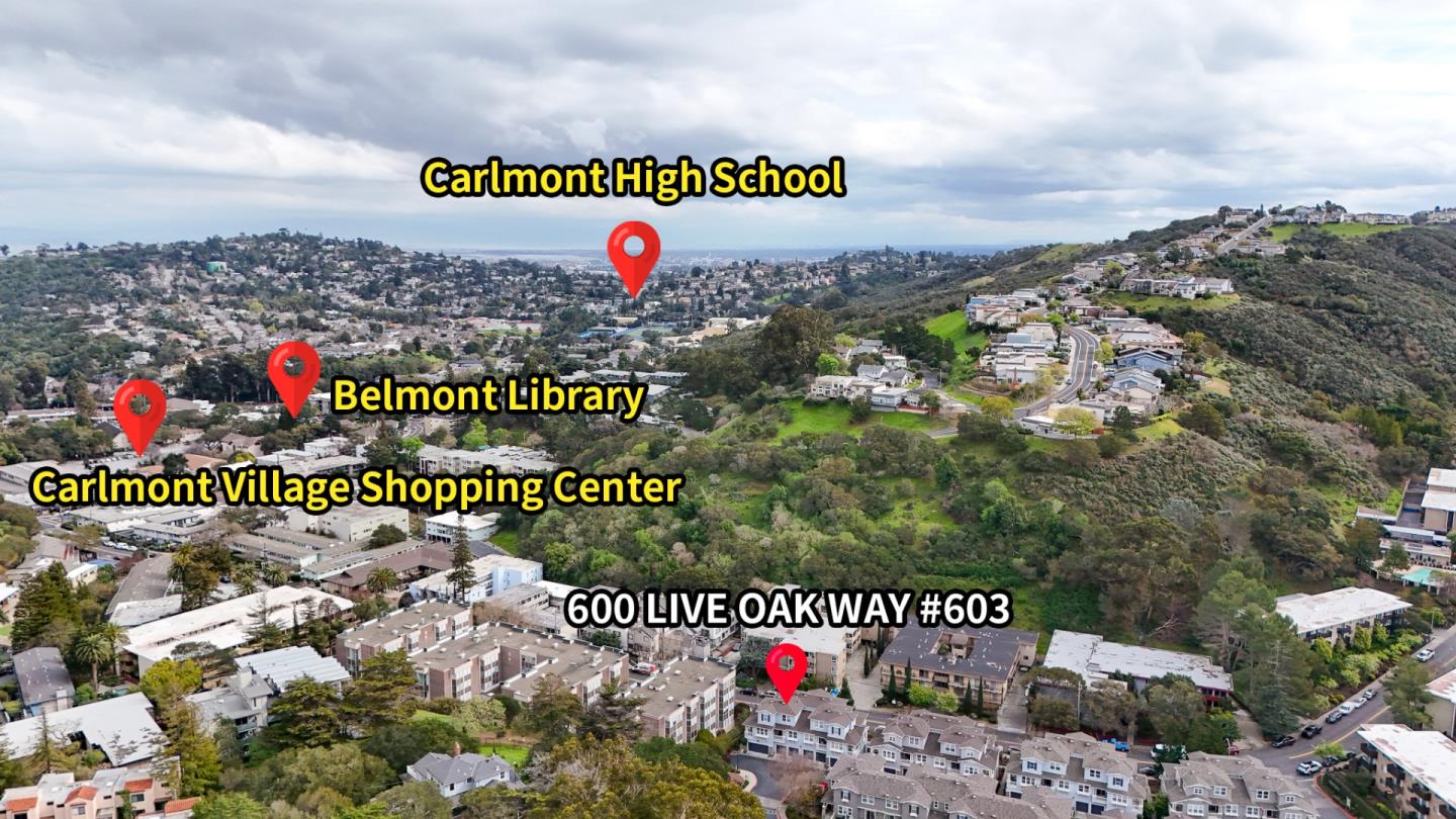 Detail Gallery Image 49 of 51 For 600 Live Oak Way #603,  Belmont,  CA 94002 - 3 Beds | 2/1 Baths