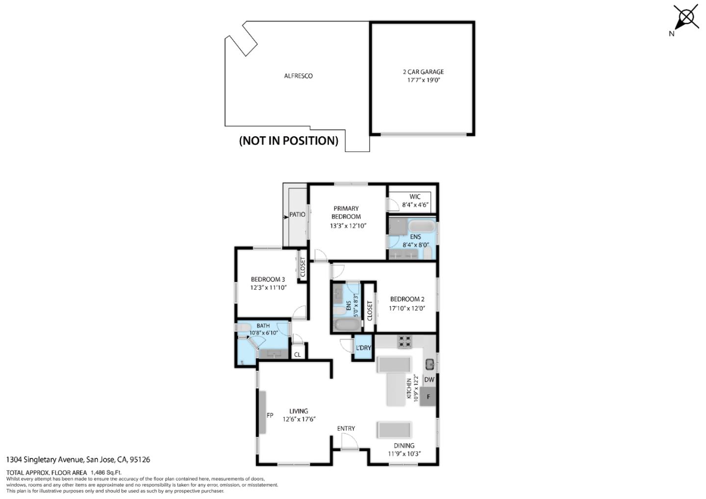 Detail Gallery Image 28 of 69 For 1304 Singletary Ave, San Jose,  CA 95126 - 3 Beds | 3 Baths