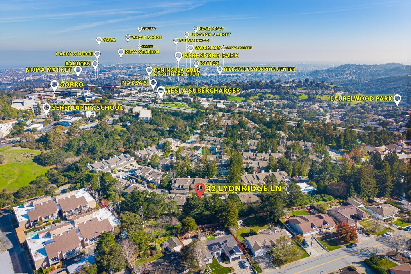 Detail Gallery Image 33 of 34 For 42 Lyonridge Ln, San Mateo,  CA 94402 - 3 Beds | 2/1 Baths