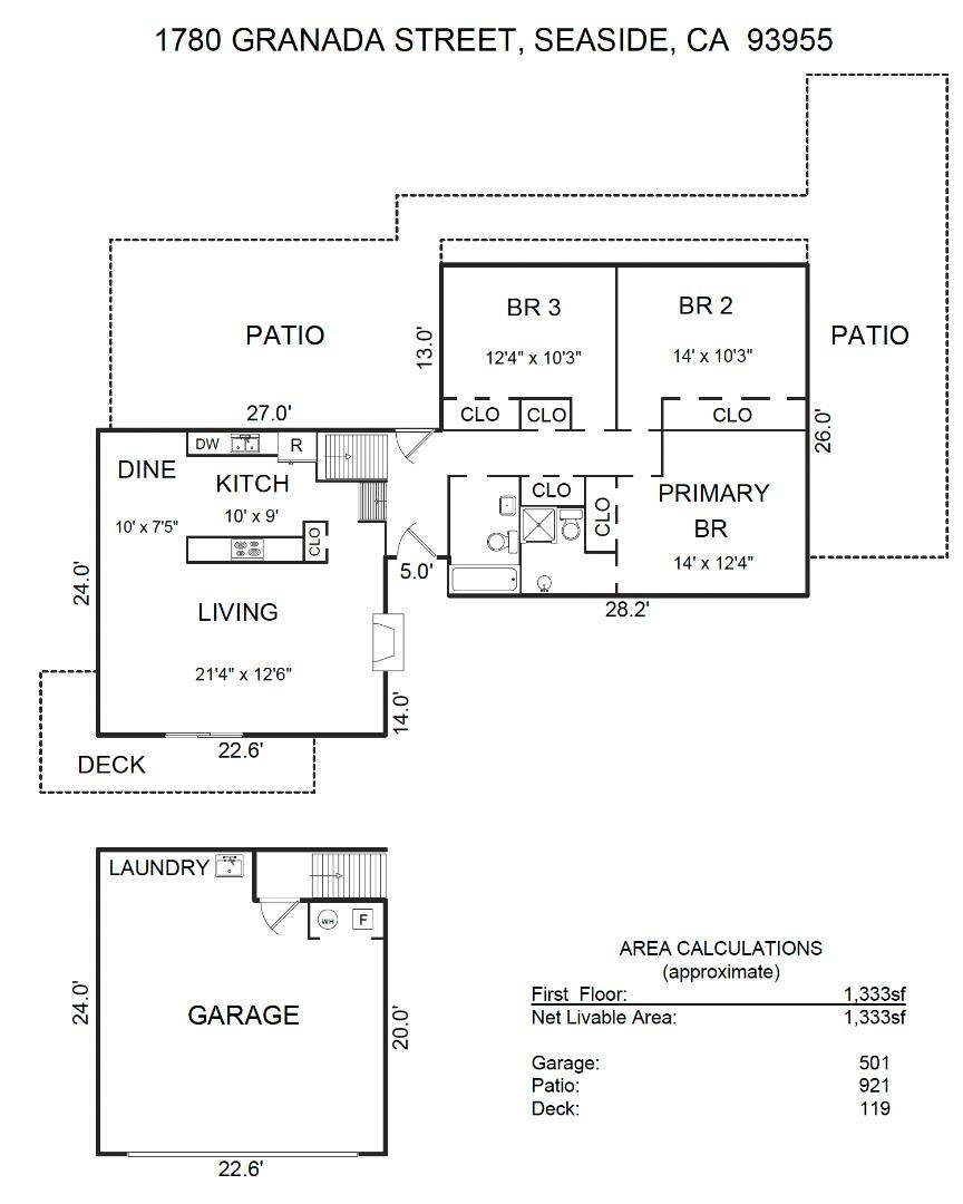 Detail Gallery Image 40 of 40 For 1780 Granada St, Seaside,  CA 93955 - 3 Beds | 2 Baths