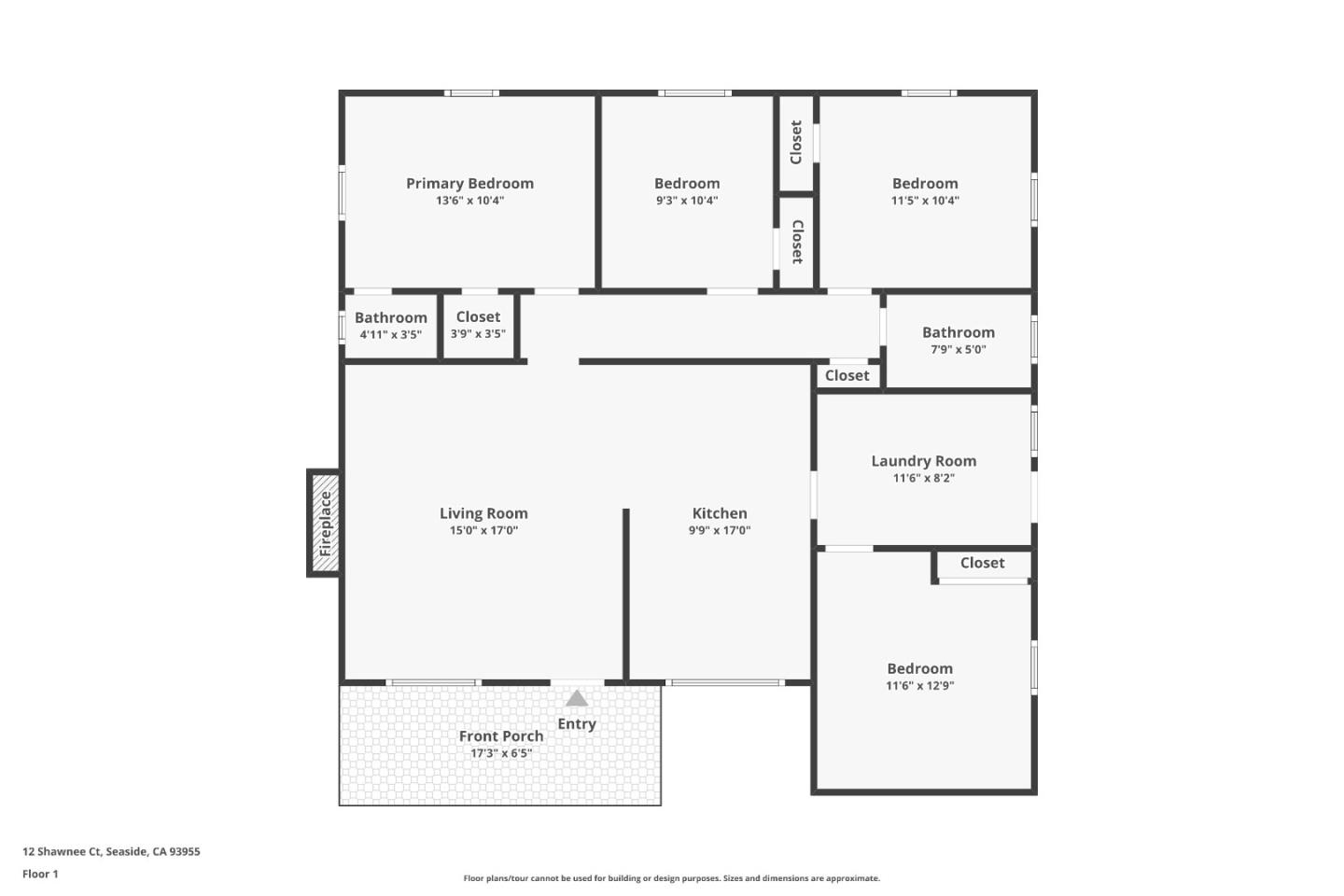 Detail Gallery Image 26 of 26 For 12 Shawnee Ct, Seaside,  CA 93955 - 3 Beds | 1/1 Baths