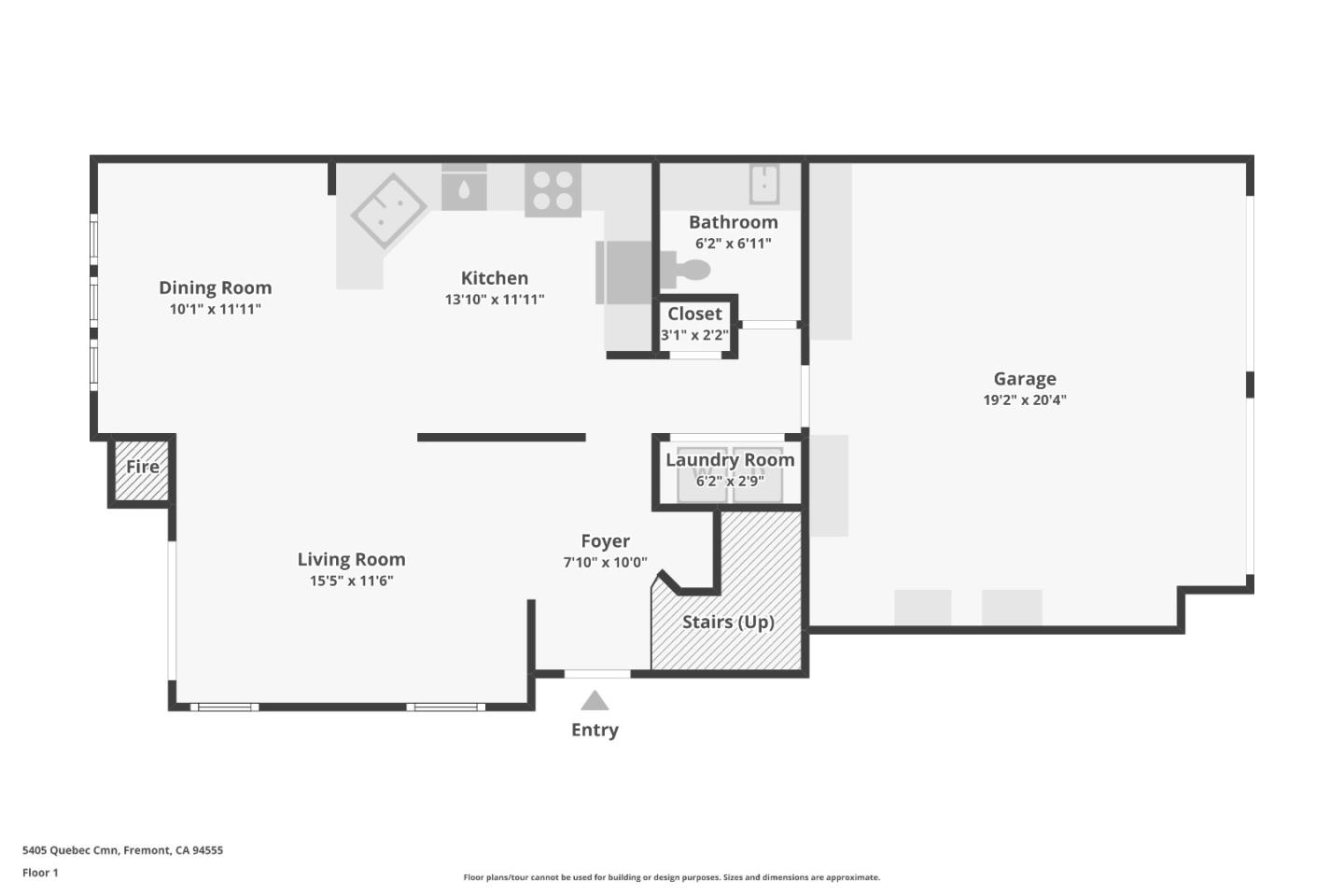 Detail Gallery Image 35 of 41 For 5405 Quebec Cmn, Fremont,  CA 94555 - 3 Beds | 2/1 Baths