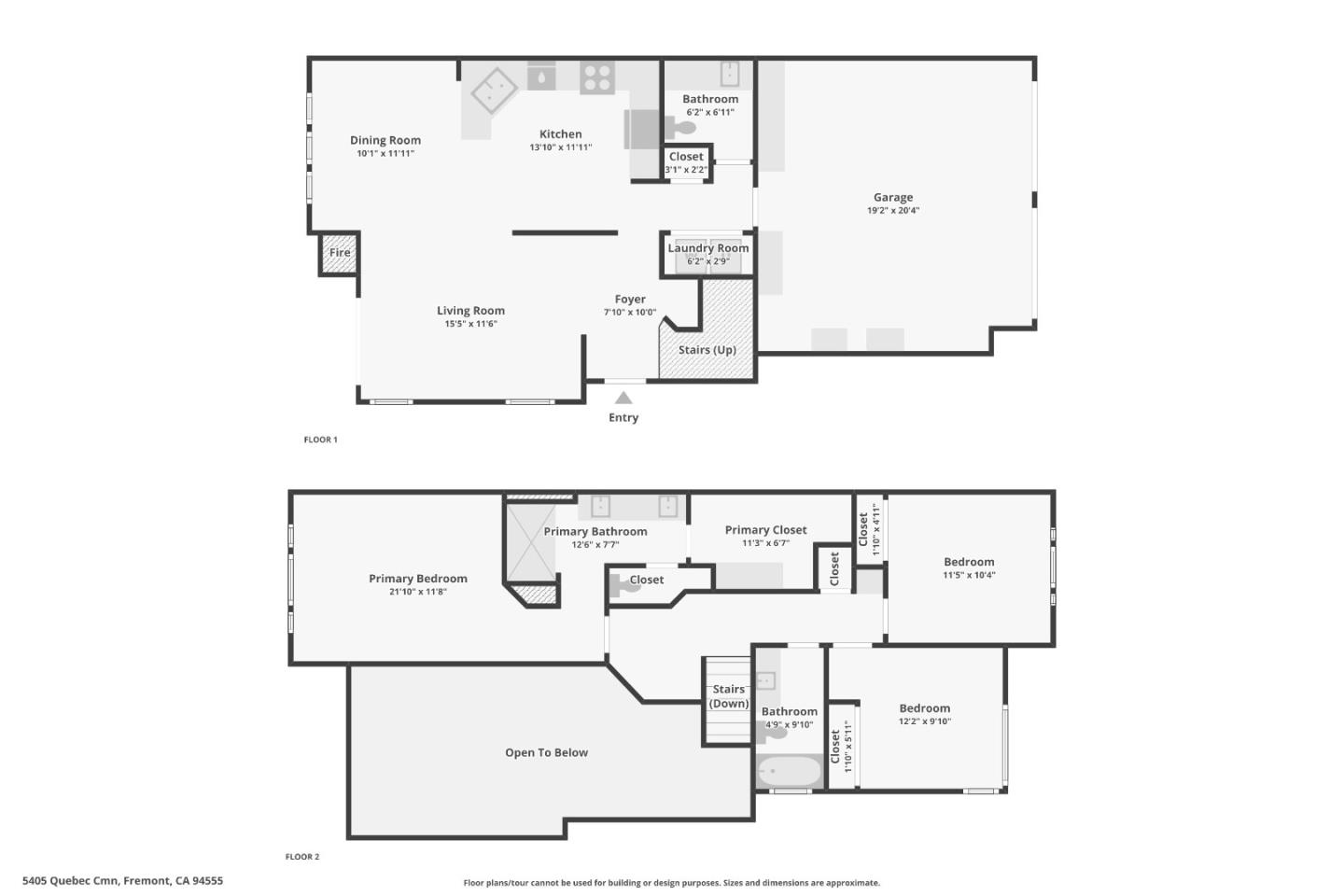 Detail Gallery Image 37 of 41 For 5405 Quebec Cmn, Fremont,  CA 94555 - 3 Beds | 2/1 Baths