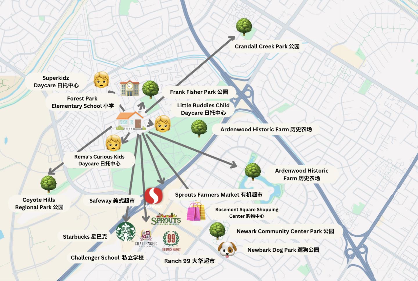 Detail Gallery Image 41 of 41 For 5405 Quebec Cmn, Fremont,  CA 94555 - 3 Beds | 2/1 Baths