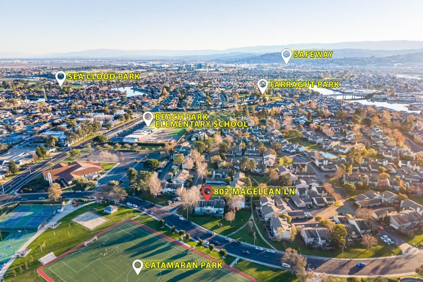 Detail Gallery Image 40 of 44 For 802 Magellan Ln, Foster City,  CA 94404 - 3 Beds | 2/1 Baths